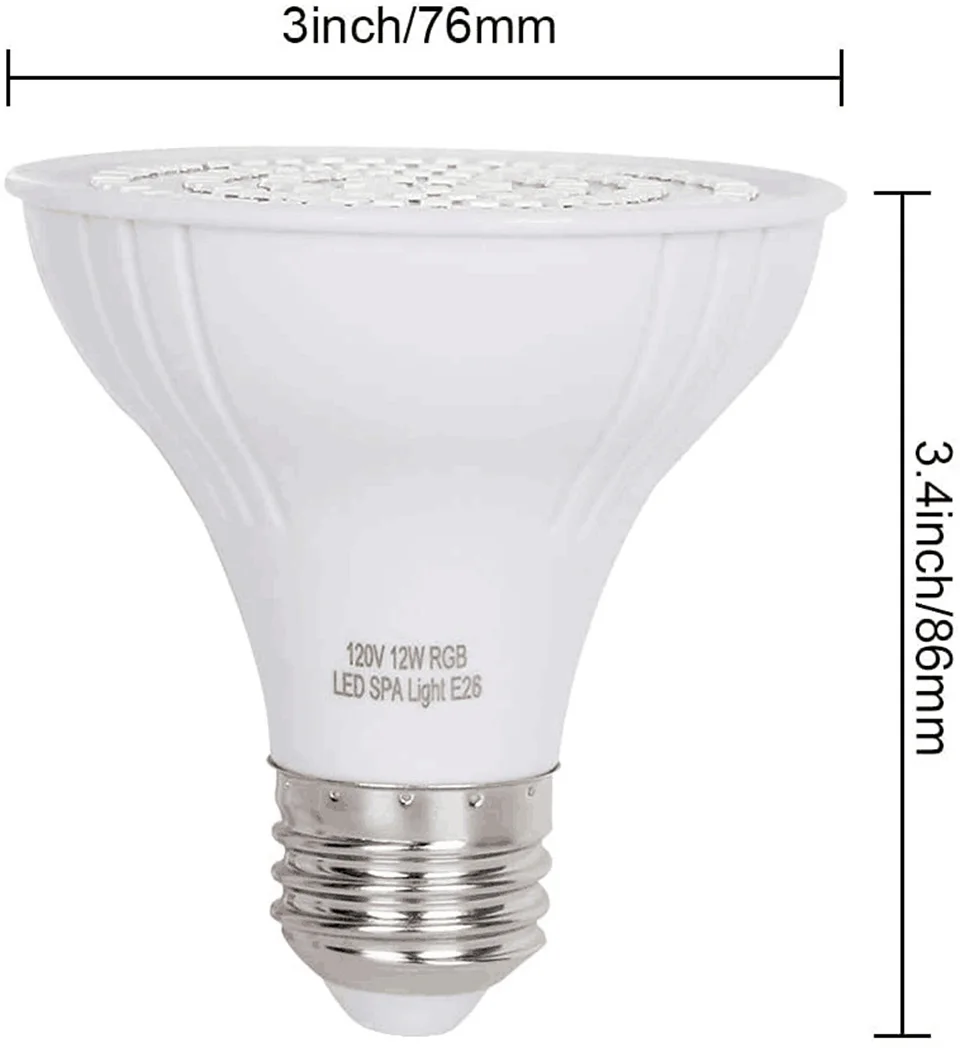 LED Swimming Pool Light E27 E2 - Xy Spa & Wellness Photos ulasan dan harga