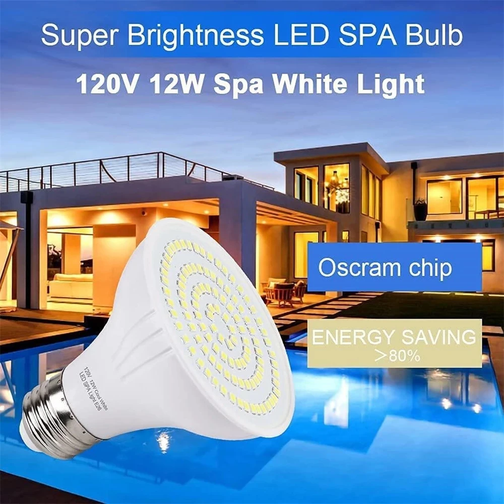 LED Swimming Pool Light E27 E2 - Xy Spa & Wellness Photos ulasan dan harga