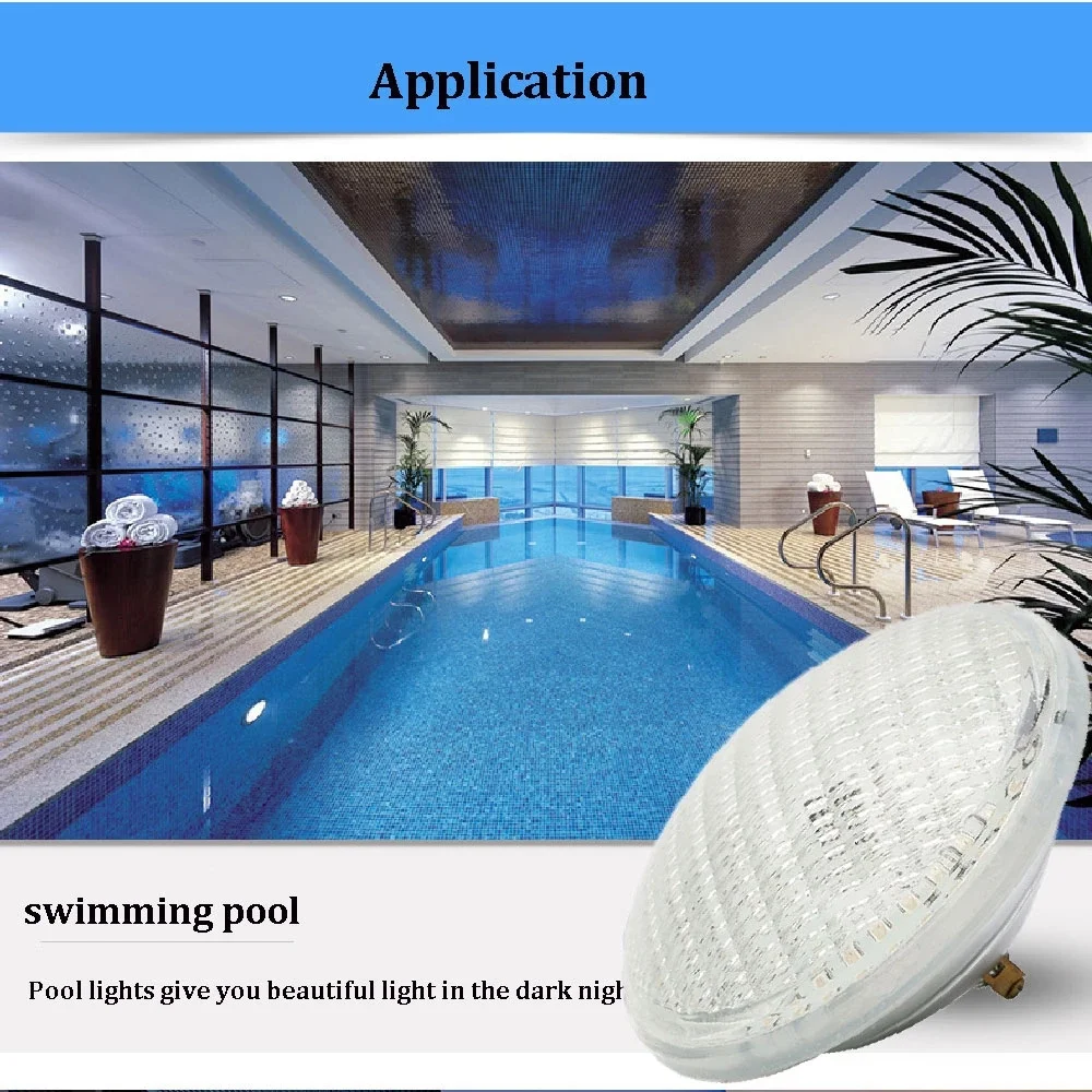 45W RGB LED Underwater Lights  - Xy Spa & Wellness Photos ulasan dan harga